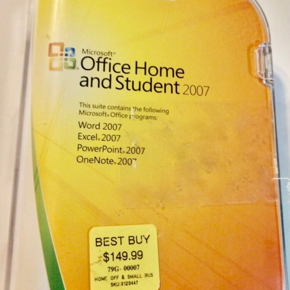 Microsoft Office Home and Student 2007 Old Version